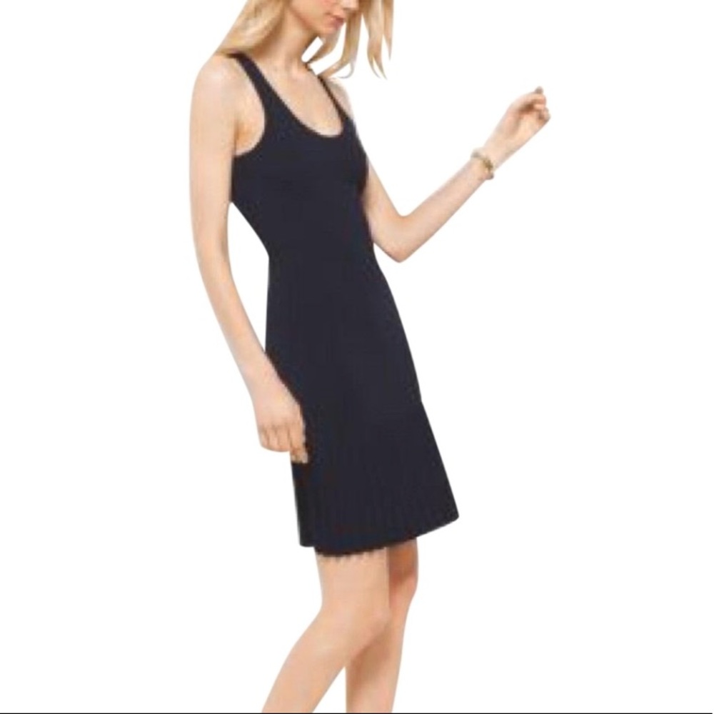 Michel Kors Navy Knit Dress